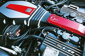 Mercedes SLR McLaren engine